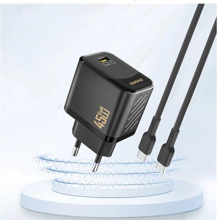 Produktbild Dudao A28EU 45W GaN Charger Black (45 W, 1 Port)