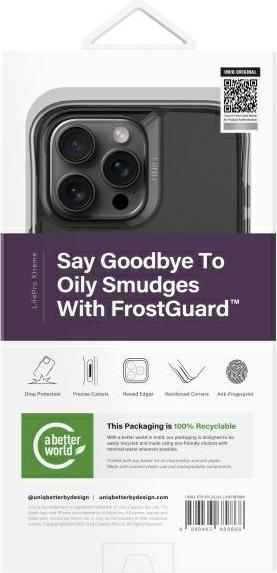 Produktbild Uniq etui LifePro Xtreme iPhone 16 Pro Max 6.9" Magclick Charging szary/smoked (Apple iPhone 16 Pro Max)