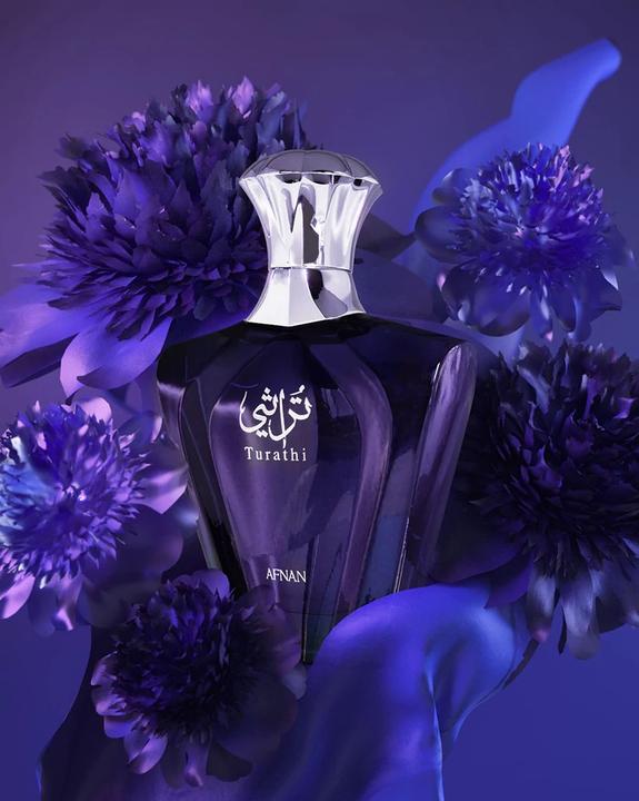 Actual product image Afnan Turathi Blue (Eau de parfum, 90 ml)