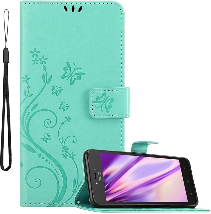 Floral turquoise