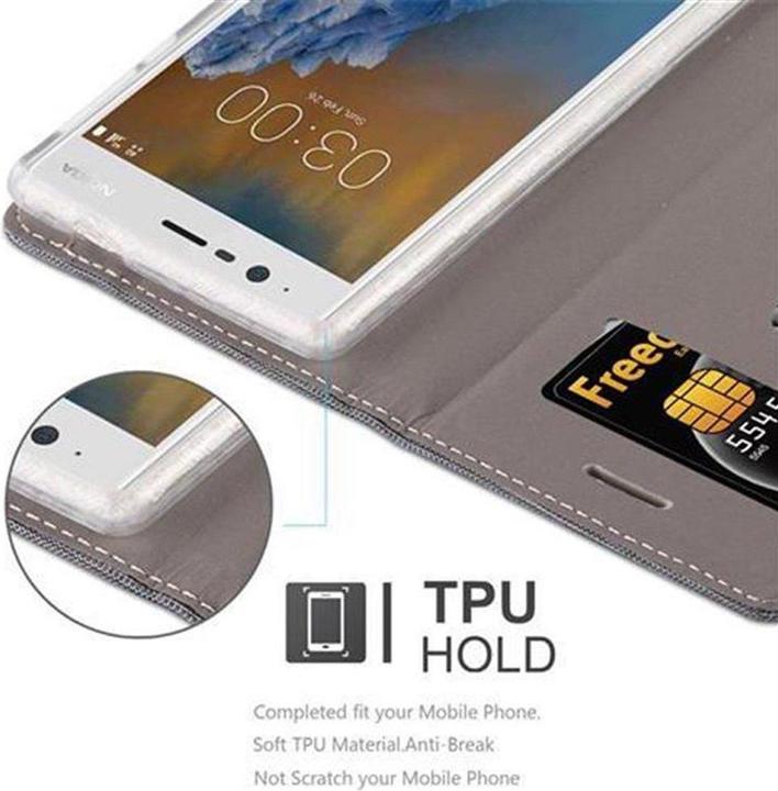 Actual product image Cadorabo Book Jeans Optics Cover (OnePlus 3)