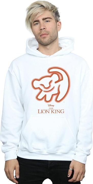Actual product image Disney Mens The Lion King Cave Drawing Hoodie (3XL)