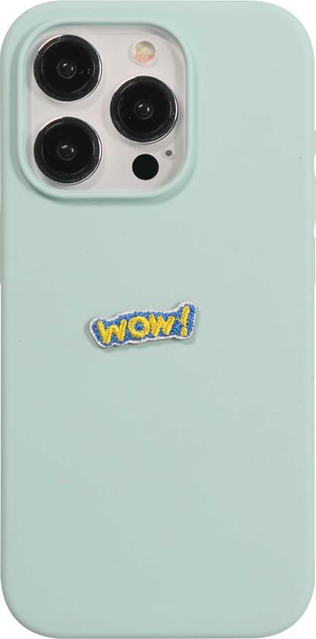 Produktbild PhoneLook Sticker Aufkleber für Handy/Tablet/Computer 3D gestickt WOW! Sticker