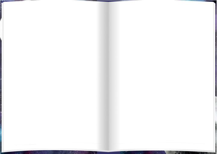 Actual product image Rnk Publisher's notebook "Skatonaut", DIN A4, blank (A4, Plain, Hardcover)