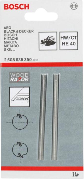Image du produit Bosch Professional Zubehör Accessoires couteau de rabot aiguisé
