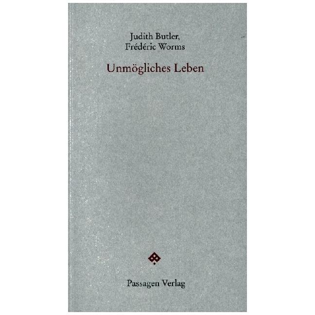 Thumbnail - Unmögliches Leben, Fachbücher von Judith Butler, Frédéric Worms