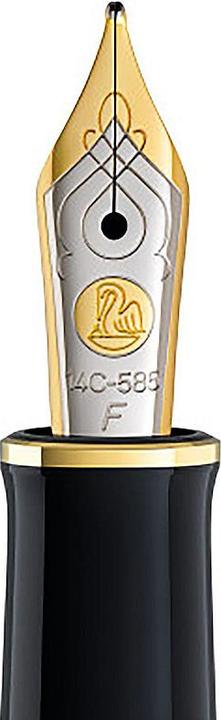 Image du produit Pelikan Stylo plume M400 (Green, Noir, Noir, Noir/Vert, Or, Vert, Vert foncé, 1 x)