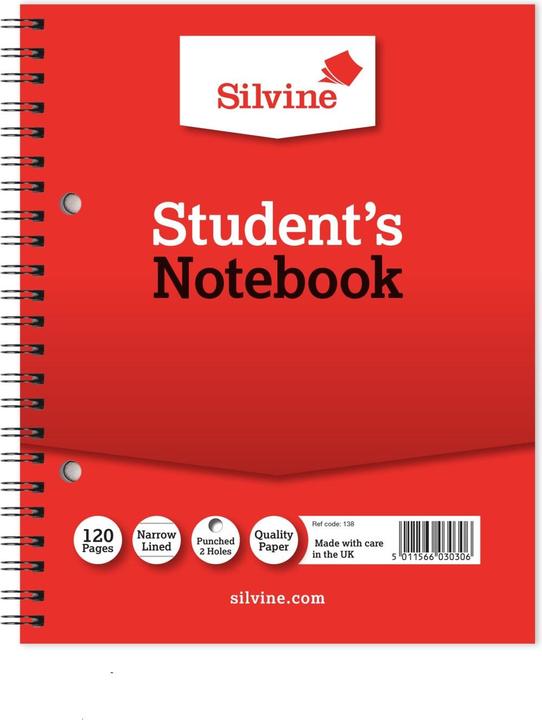 Produktbild Silvine Notizbuch Doppeldraht 12erPack
