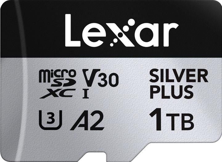 Produktbild Lexar Professional Silver Plus (1000 GB, microSDXC, U3, UHS-I)