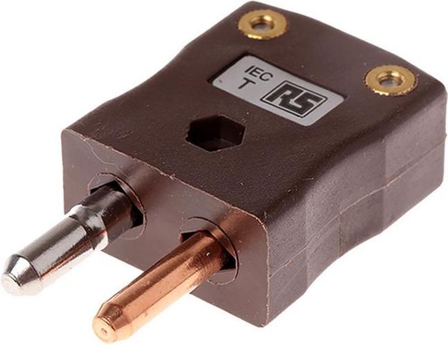 Produktbild RS PRO Standard-Thermoelementkabelstecker Typ T