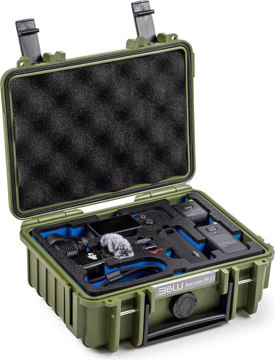 Produktbild B&W International B&W DJI Osmo Pocket 3 Case Typ 500 Braun Grün (Drohnen Koffer)
