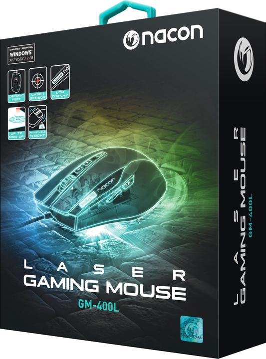 Image du produit Nacon Gaming Souris de jeu laser Nacon GM-400L (Filaire)