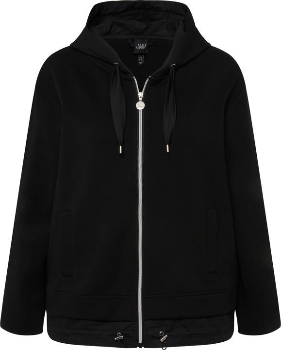 Image du produit Ulla Popken Veste à capuche, cordon de serrage, double ourlet (46, 48)