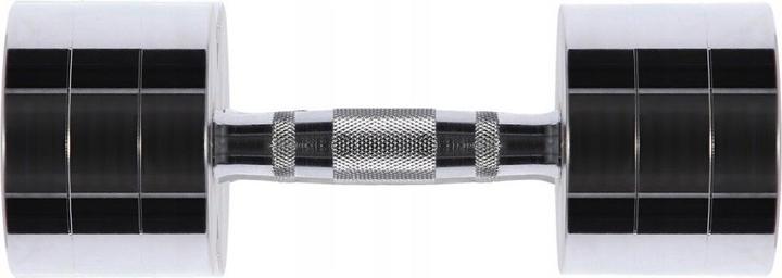 Actual product image HMS Chrome dumbbells CHD10 2 pcs. (2 x 10 kg)