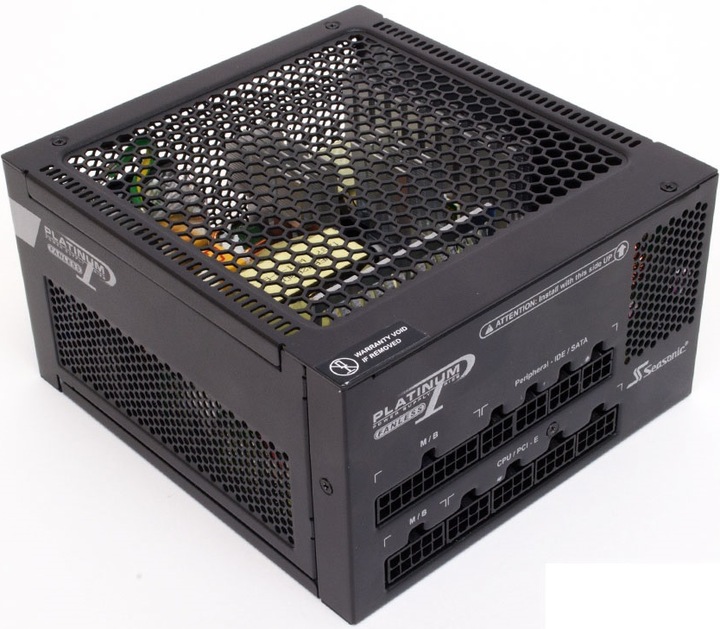 Actual product image Seasonic Platinum 520 Fanless (520 W)