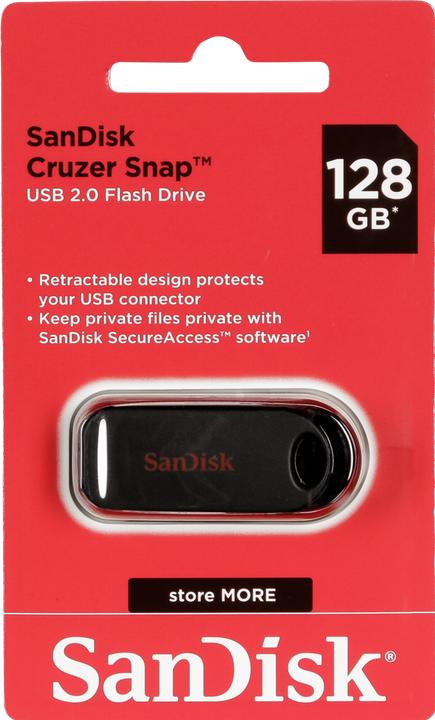 Produktbild Sandisk Cruzer Snap (128 GB, USB-A)