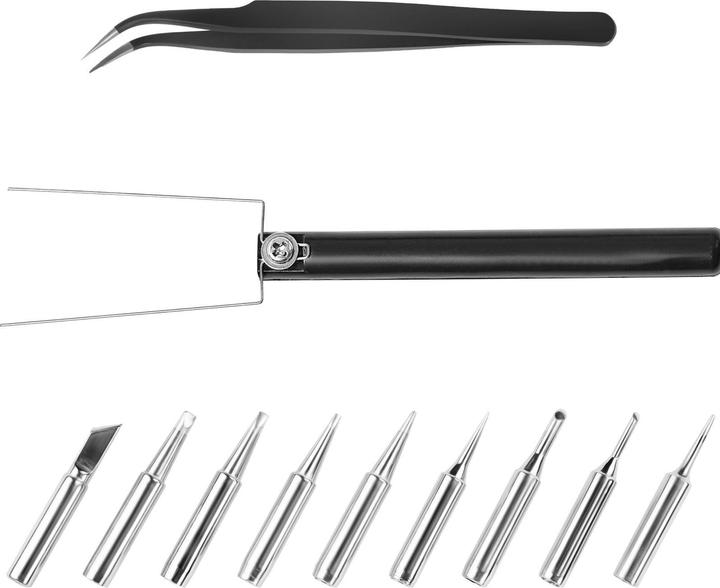 Produktbild Stamos Lötstation Mit Lötkolben Heissluftkolben Lötset 730 Watt Esd Safe Zubehör