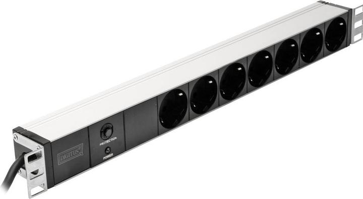 Produktbild Digitus Steckdosenleiste (7 x, CEE 7/3, 2 m)
