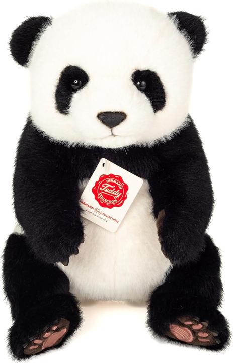 Immagine prodotto Teddy Hermann Panda sitzend 28cm (11 cm)