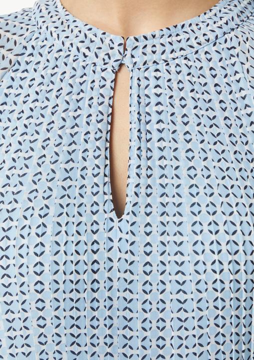 Produktbild Comma Kleid Fliessendes Plissee-Kleid aus Chiffon mit All-over-Print (34)