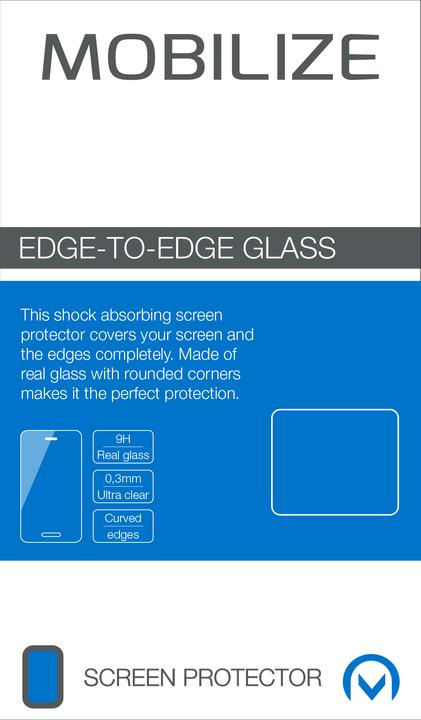 Actual product image Mobilize Edge-to-edge glass (1 pcs., Apple iPhone X, Apple iPhone XS)
