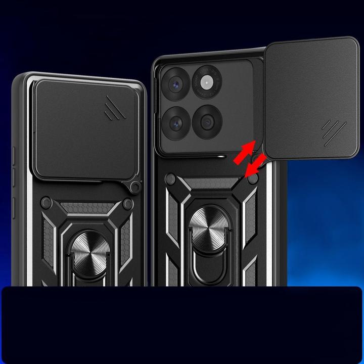 Produktbild Tech-Protect CamShield Pro Hülle für Motorola Edge 60 Fusion - Schwarz (Motorola Edge 60 Fusion)