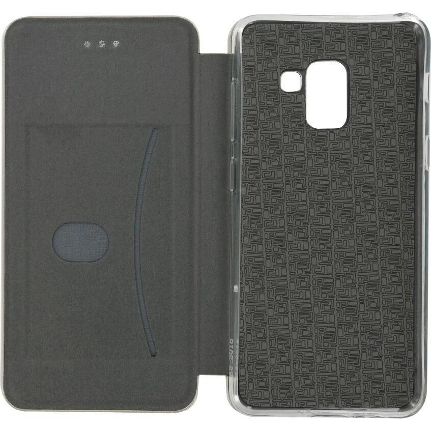 OEM Samsung Flip Cover für A8 2018 rose gold (Samsung Galaxy A8 (2018)), Smartphone Hülle, Rosa