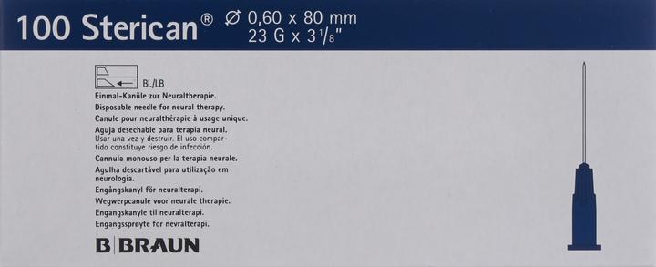 Immagine prodotto B.Braun Ago 23G 0,60 x 80 mm blu Luer, 100 pezzi