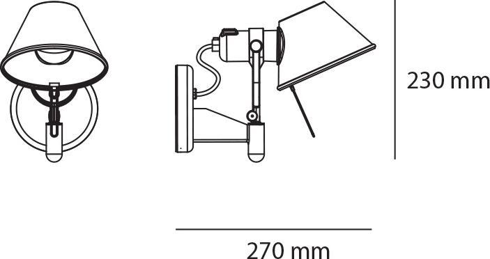 Image du produit Artemide Tolomeo Faretto (E27)