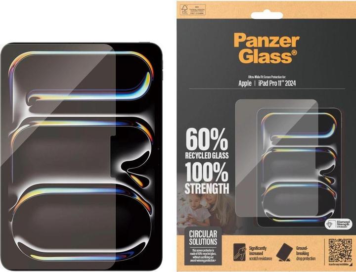 Produktbild PanzerGlass Ultra-Wide Fit (1 Stk., Apple iPad Pro 11 2024)