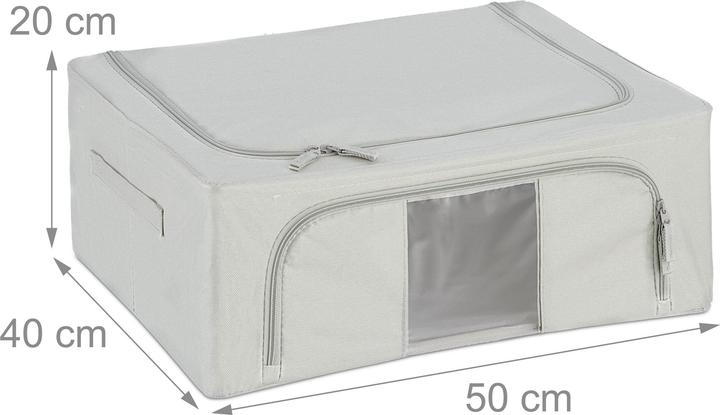 Actual product image Relaxdays Storage bag set (22 l)