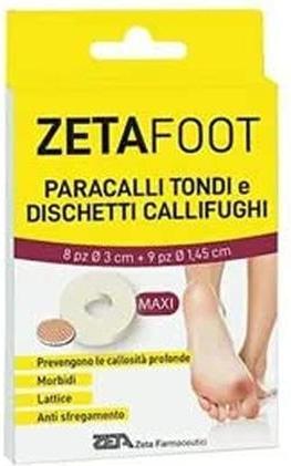 Zeta Farmaceutici ZetaFoot Paracalli Tondi Dischetti Callifughi (Hornhautentferner, 944779521 ml)
