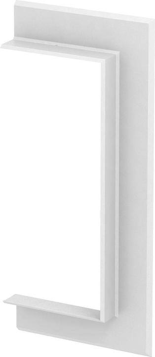 OBO Bettermann OBO G-KWAO90210RW Wandabschlussblendenoffen 278x25x124 ABS/ASA reinweiÃ RAL9010