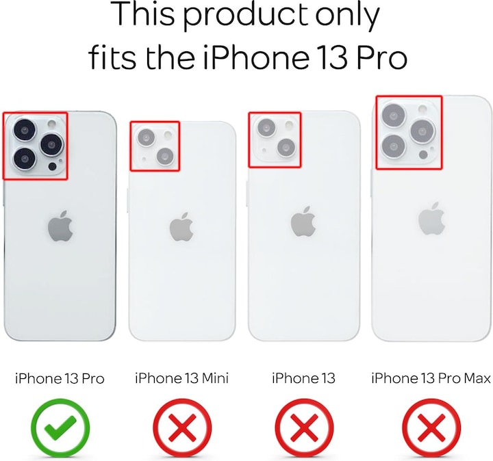 Immagine prodotto Nalia Copertura antiurto dell'anello in stile militare (Apple iPhone 13 Pro)