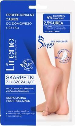 Immagine prodotto Lirene Calze esfolianti Trattamento professionale per la casa U (Maschera del piede)