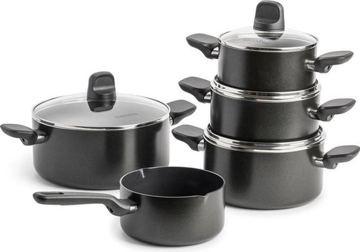 Immagine prodotto Greenpan Set di rottura in ceramica Memphis - 5 pezzi - PFAS-vrij (24 cm, Set di pentole e padelle da cucina, Alluminio)