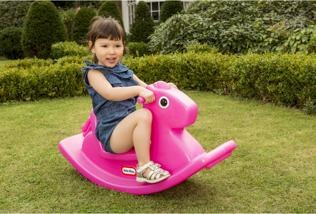 Immagine prodotto Little Tikes Cavallo a dondolo, 12 anni, plastica, rosa
