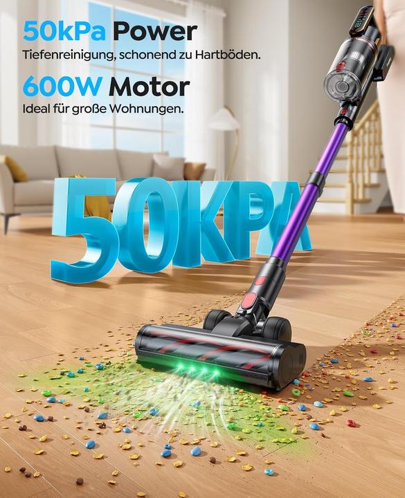 Produktbild Fieety Akku-Staubsauger mit Wandladestation