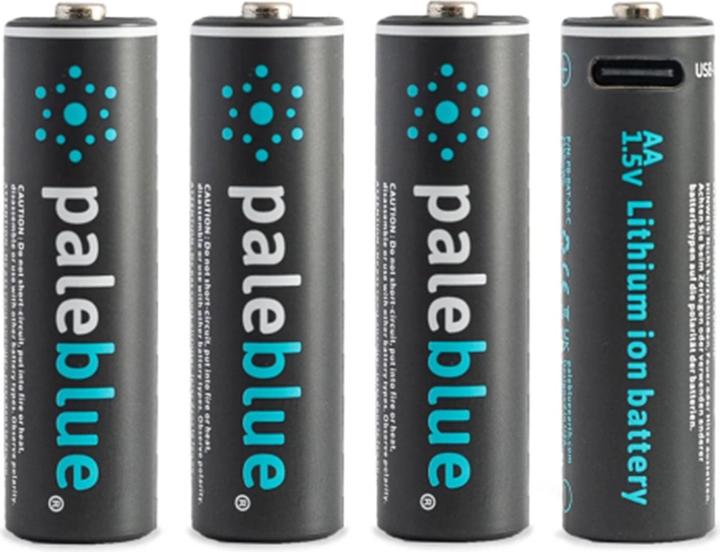 Pale Blue AA USB-C (4 pcs., AA, 1700 mAh)