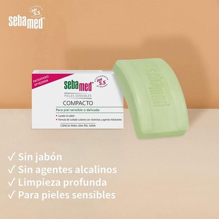Actual product image Sebamed COMPACTO pastilla sin jabón piel sensible 150 gr (Body lotion)