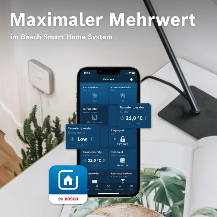 Actual product image Bosch Smart Home Radiator thermostat II (+M)
