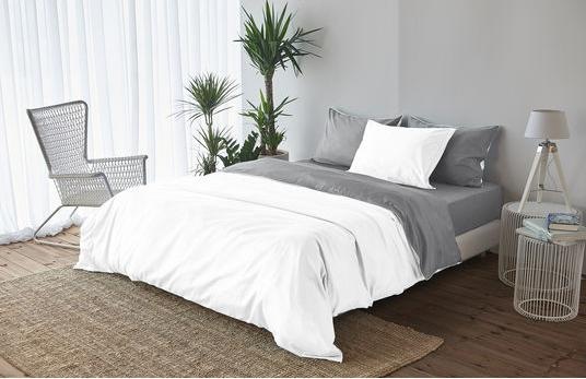 Immagine prodotto Living Home Uni Satin Doubleface (Set di biancheria da letto, 200 x 200 cm, 80 x 80 cm)