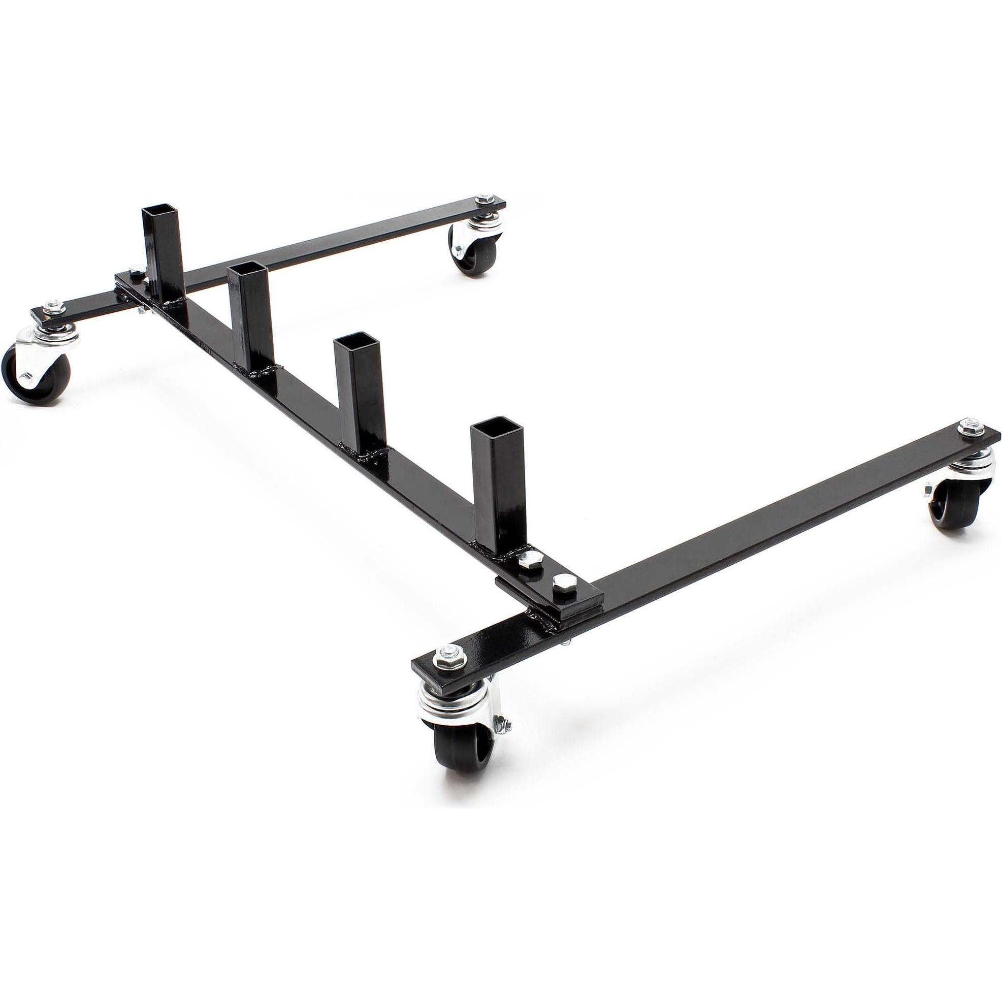 Wiltec, Wagenheber, Aufbewahrung 4x PKW Rangierhilfe rollbar Rangierheber Rack
