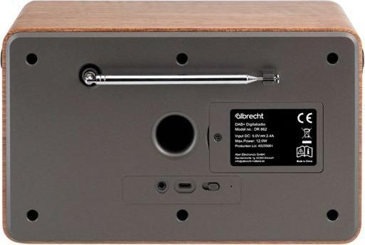Image du produit Albrecht DR 862 (DAB+ DAB, Bluetooth)