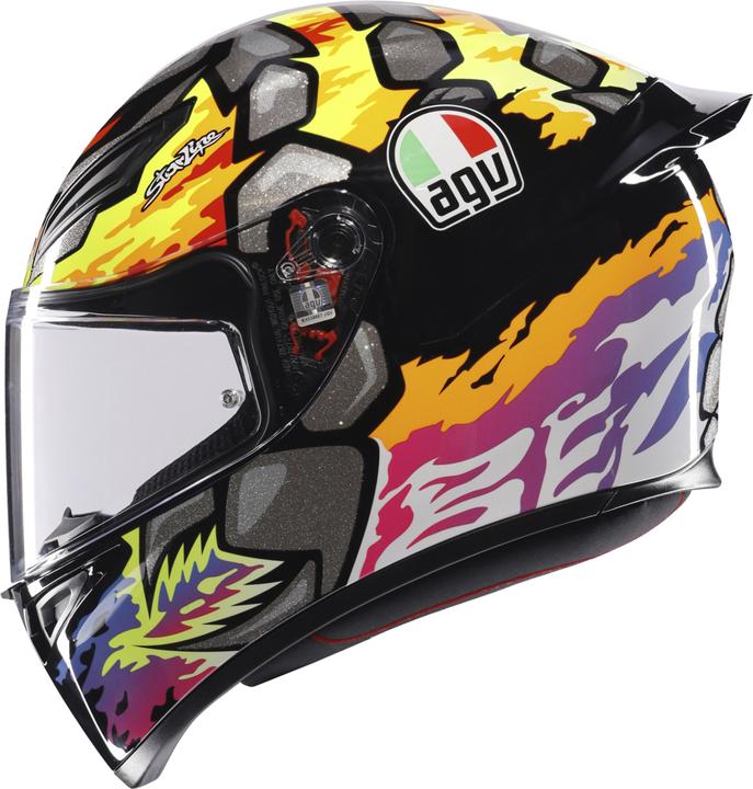 Image du produit AGV Casque intégral K-1 S Bezzecchi 2023 (58 cm, M)