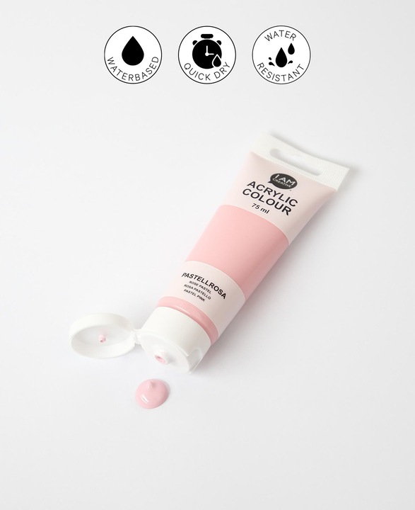 Produktbild I Am Creative Basic Acryl (Pastellrosa, 75 ml)