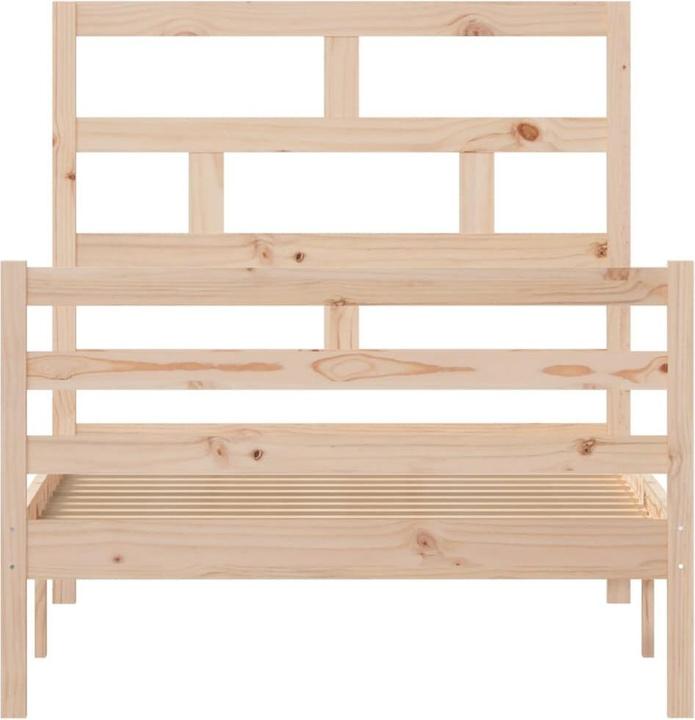 Actual product image vidaXL Bettrahmen (100 x 200 cm)