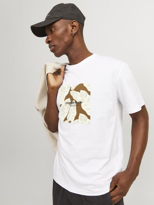 Immagine prodotto Jack & Jones T-shirt stampata con scollo rotondo (XS)