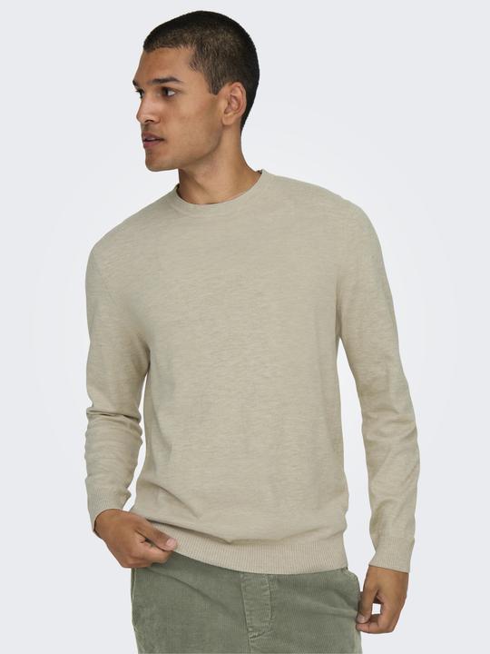 Immagine prodotto Only & Sons Onsloui Reg 12 Mel Crew Knit Noos (XS)