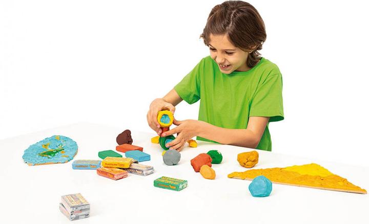 Actual product image Jovi Plasticine PLASTILINA assorted colours, 6 colours 15.0 g each